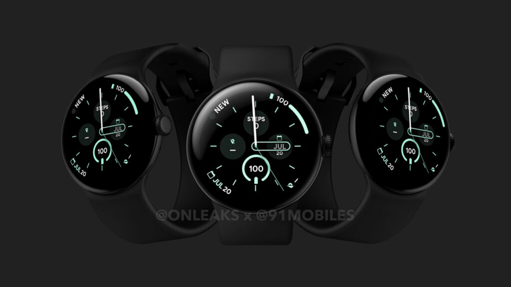 Google Pixel Watch 3 Leaked render (1)