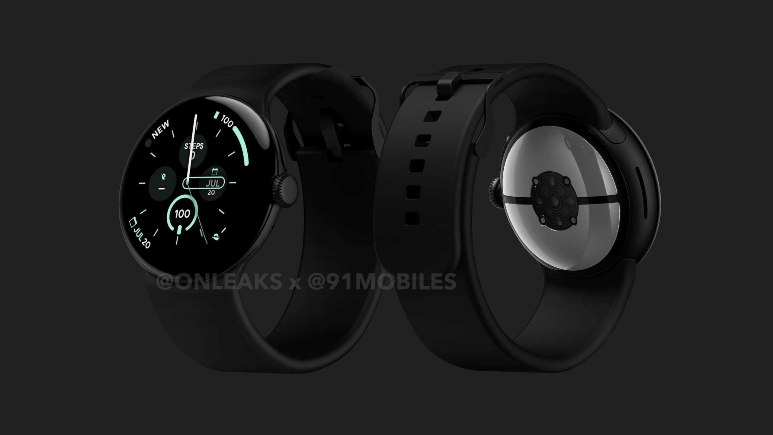 Google Pixel Watch 3 Leaked render (2)