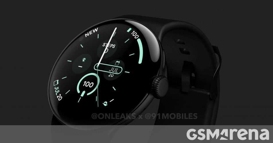 Google Pixel Watch 3 renders show same basic design as its predecessors