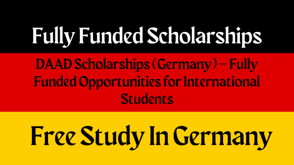 DAAD SCHOLARSHIPS